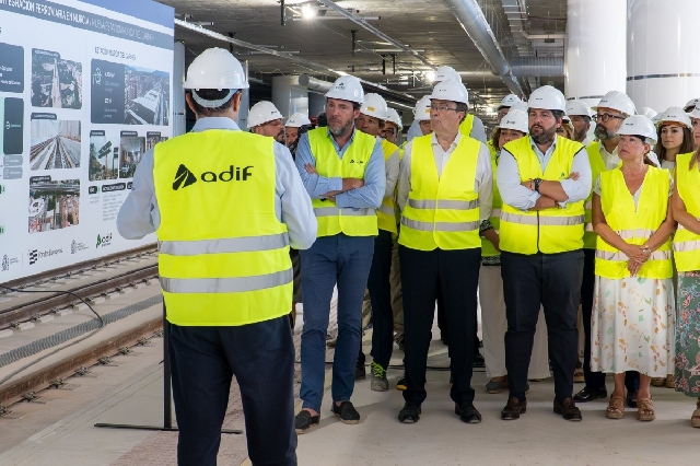La nueva estación de Murcia del Carmen, con 600 millones de inversión y un 95% de obra ejecutada, entrará en servicio en 2026
