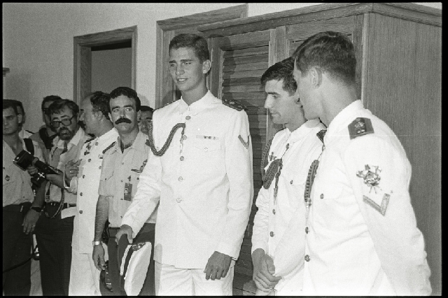 Así fue el paso del Felipe VI por la AGA de San Javier hace 38 años: 'testigo' gráfico para la Princesa Leonor