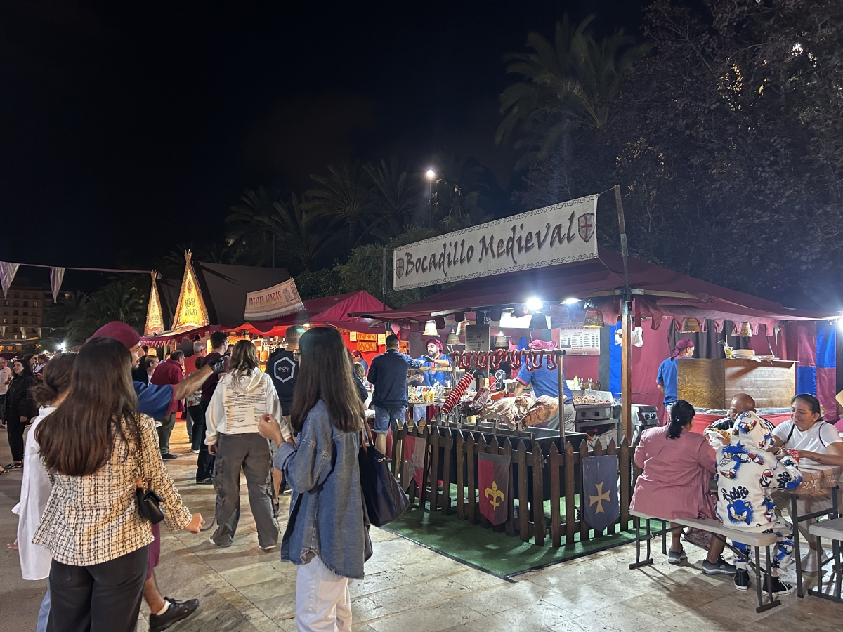 El Mercado Medieval de Elche, en una imagen de archivo. - Foto: AP.