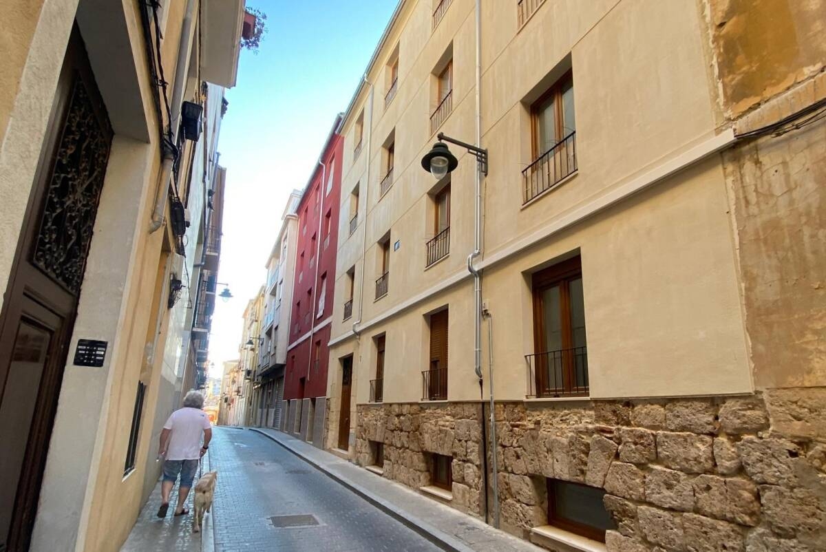 En la calle La Sardina se han realizado diferentes actuaciones. - 