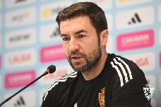 Gabi quiere en el Zaragoza "más intensidad, acierto y contundencia" para vencer al Castellón