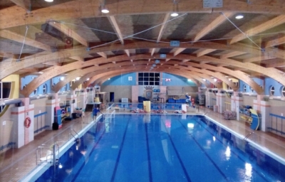 Piscina cubierta del municipio de San Javier. - Foto: Ayuntamiento de San Javier