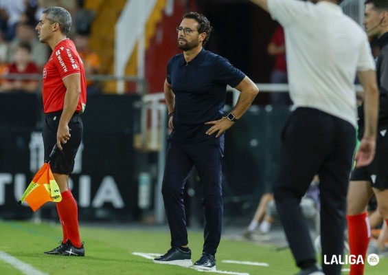 Bordalás: “Es un resultado abultado para lo que se ha visto en el terreno de juego”
