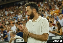 Corberán: "Estoy contento con el rendimiento del equipo"