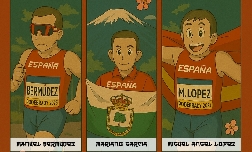  Murcia, con los campeones López Nicolás y Mariano García y el debutante Bermúdez en Tokio