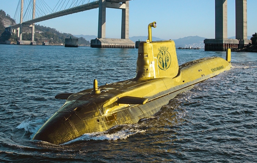 El Submarino amarillo atraca en el puerto de Vigo para seguir haciendo historia