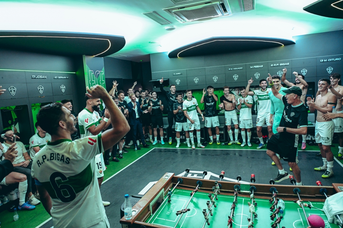 La plantilla del Elche regresará a los entrenamientos el próximo martes