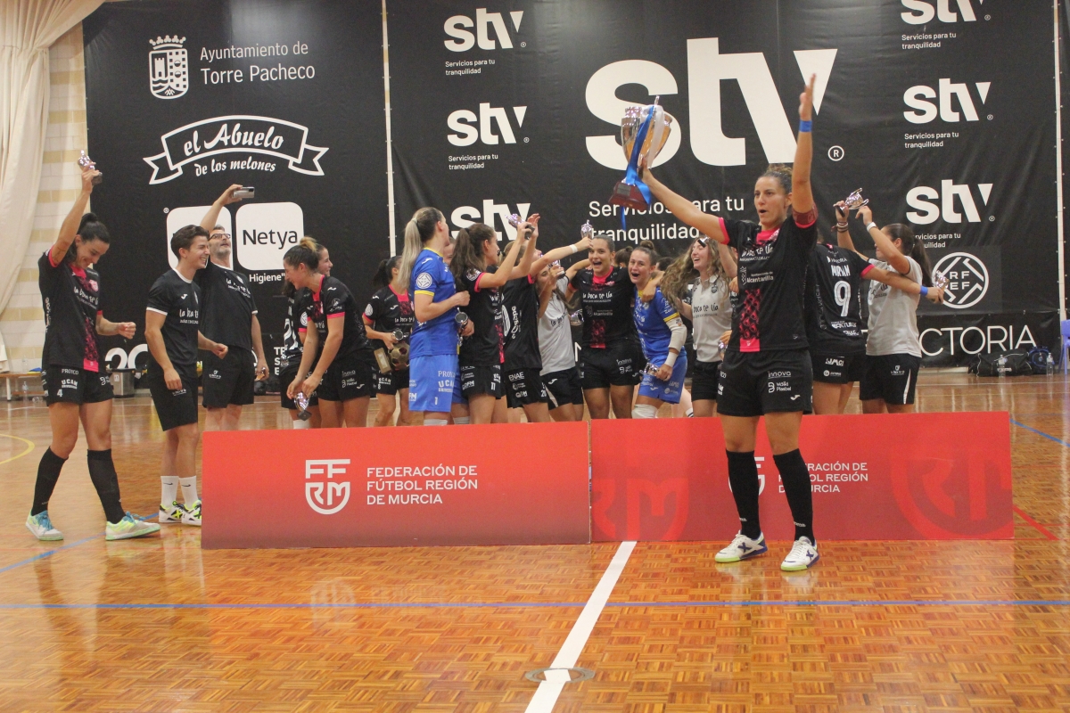 LBTL Alcantarilla gana la XIII Copa Presidente femenina con un 1-4 ante el STV Roldán