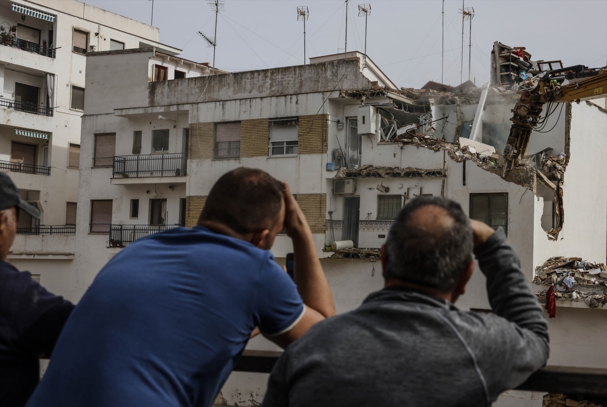 Daños de la Dana en viviendas. - Foto: ROBER SOLSONA/EP