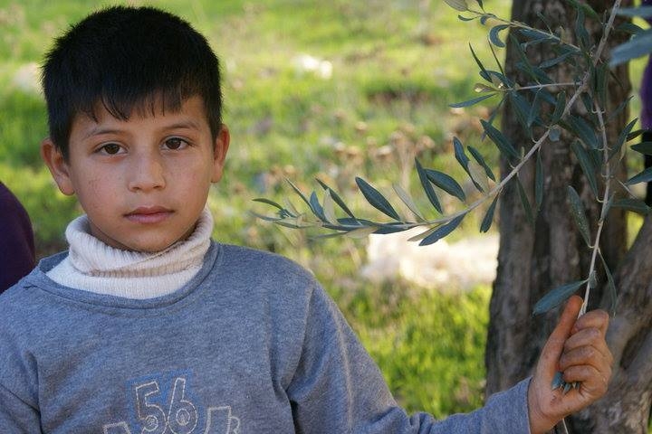 Niño en Jenin, en los Territorios Ocupados de Cisjordania