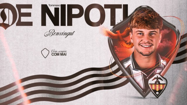 El Castellón incorpora al mediapunta italiano Tommaso De Nipoti
