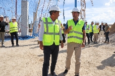 Las obras del colegio La Almadraba de Alicante avanzan con el objetivo de abrir el curso 26-27