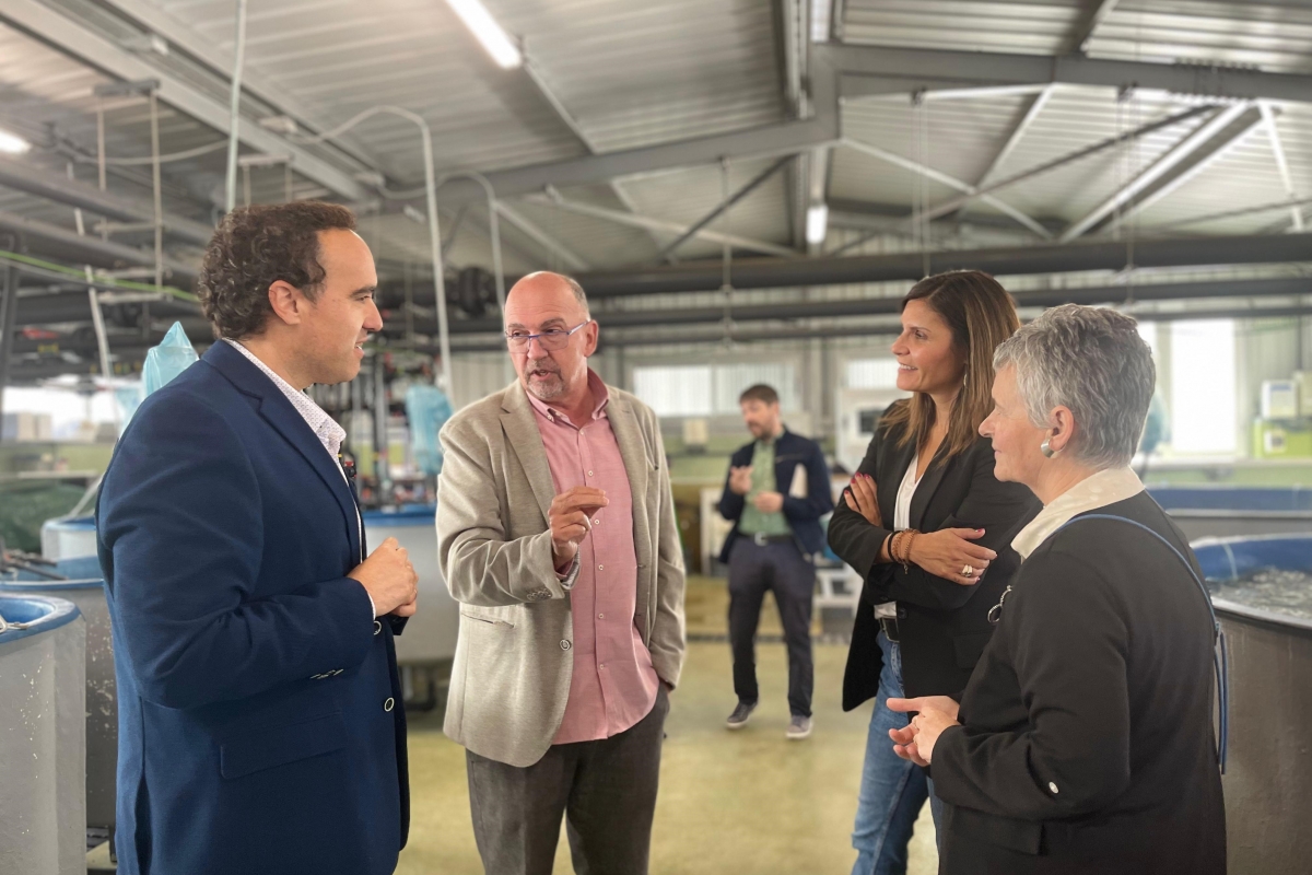 Imagen de una visita al instituto - 