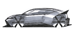 Hyundai Motor revela una imagen teaser del Concept THREE, antes de la IAA Mobility 2025