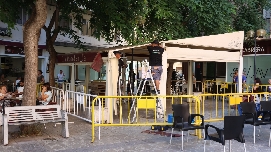 Onda inicia las remodelaciones de la Plaza España por un valor de 2,97 millones de euros