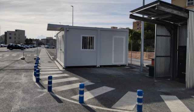 Nuevo acceso al parking de Renfe de Alicante: se accederá por la calle Pedro Herrero, por detrás de la Ciudad de la Justicia 