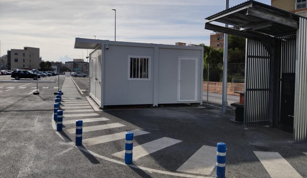 Nuevo acceso al parking de Renfe de Alicante: se accederá por la calle Pedro Herrero, por detrás de la Ciudad de la Justicia 