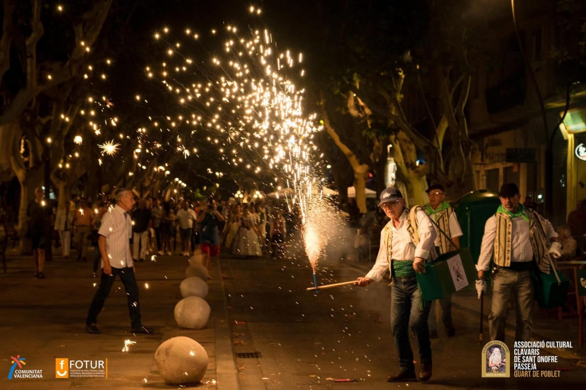 La Passejà de los Clavarios de Sant Onofre se celebrará el sábado 6 de septiembre 