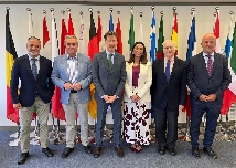 La consejera Rubira se reúne con el embajador en Hong Kong de la UE para afianzar relaciones comerciales