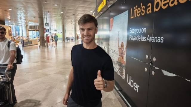 Lucas Beltrán ya está en Valencia: 