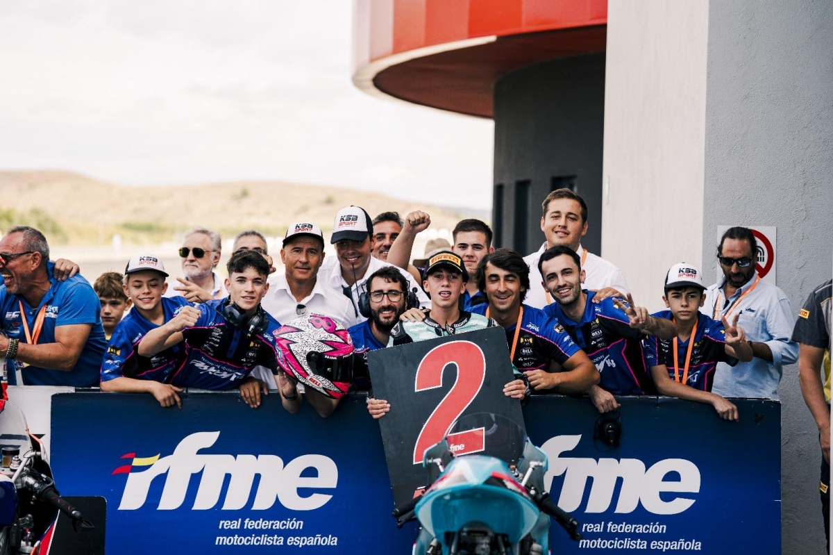 Enzo Zaragoza vuelve a brillar en Navarra con un segundo y un tercer puesto