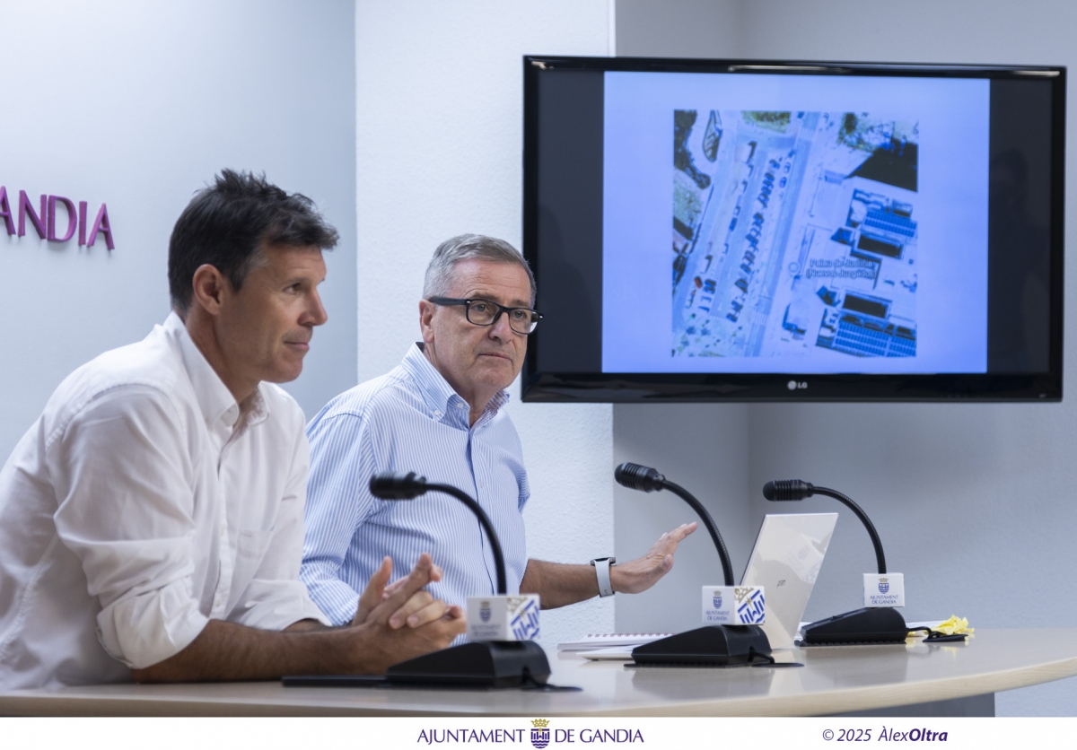 L'Ajuntament de Gandia reforça l'aparcament públic i negocia la compra de la campa al costat del poliesportiu