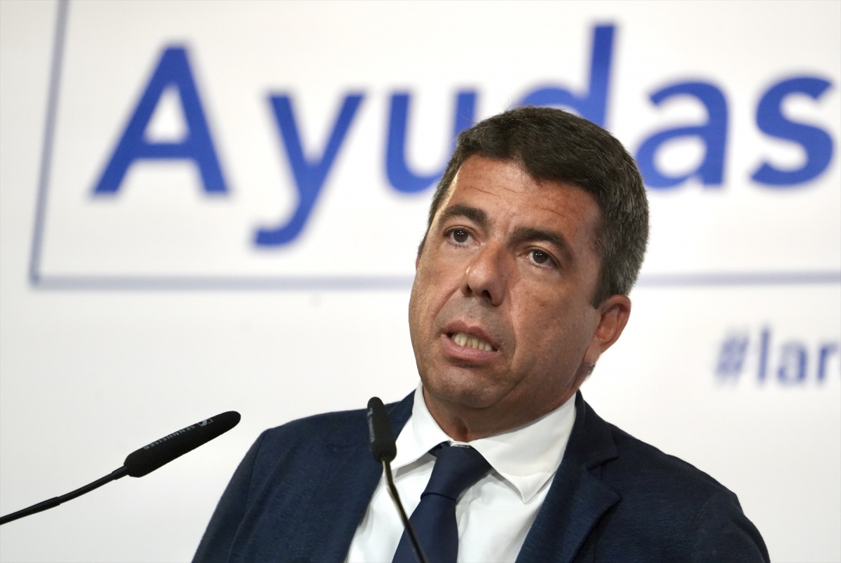 El president de la Generalitat, Carlos Mazón. - Foto: EP/Eduardo Manzana El president de la Generalitat, Carlos Mazón.