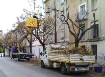 Alcoy da un paso más en la gestión de biorresiduos: adquiere 12 biotrituradoras eléctricas para los restos de poda