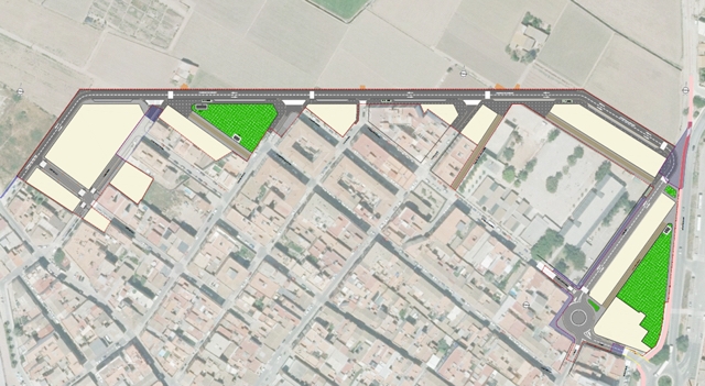 Sector en Alboraia que urbaniza Bertolín. - Sector en Alboraia que urbaniza Bertolín.