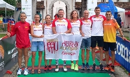 Dos oros y una plata con acento murciano en el Mundial de montaña en Italia
