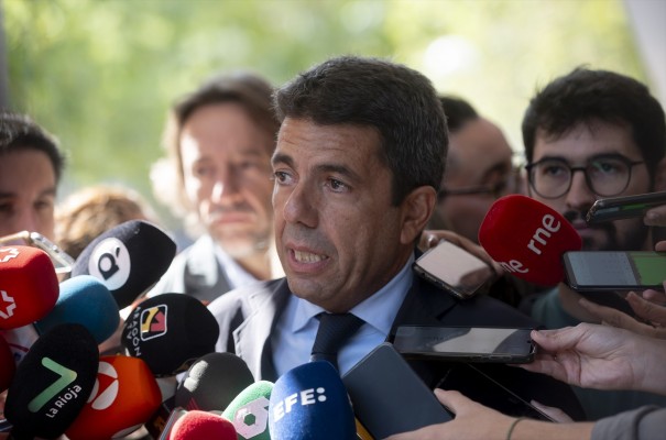 Mazón trasladará a Sánchez la 