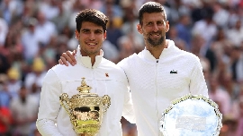Djokovic, único rival habitual de Alcaraz que le gana el cara a cara con un 3-5 ... y este viernes otro duelo