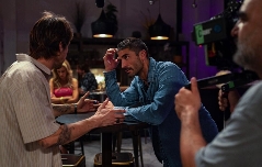 El rodaje de la serie 'El Inmortal' en Cartagena y San Javier en datos: un centenar de profesionales, diez camiones y hasta cien figurantes