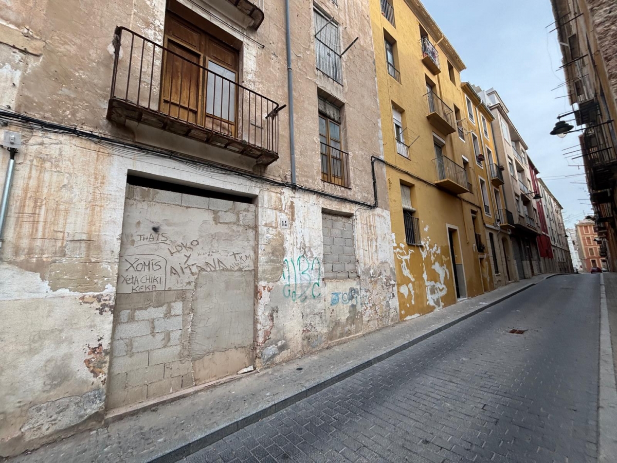 Edificio en la calle La Sardina que se convertirá en 'cohousing'. - 