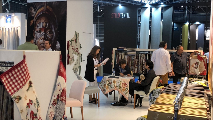 Imagen de un certamen del sector textil. - 