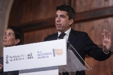 Mazón trata de sacar del foco mediático el debate sobre la quita de la deuda