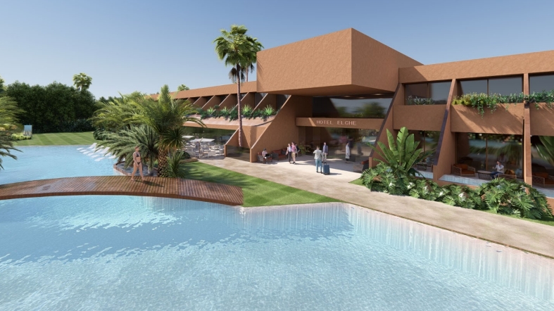 Así es el hotel con estación de servicio proyectado en El Altet: 92 habitaciones y una inversión de 3 millones