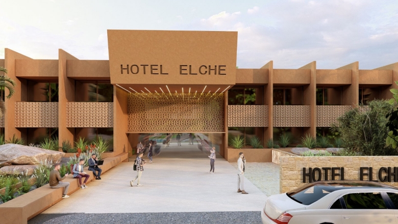 Fachada del inmueble -