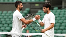 Djokovic-Alcaraz, este viernes a las 21 horas: el ganador del duelo fue campeón en siete de ocho torneos
