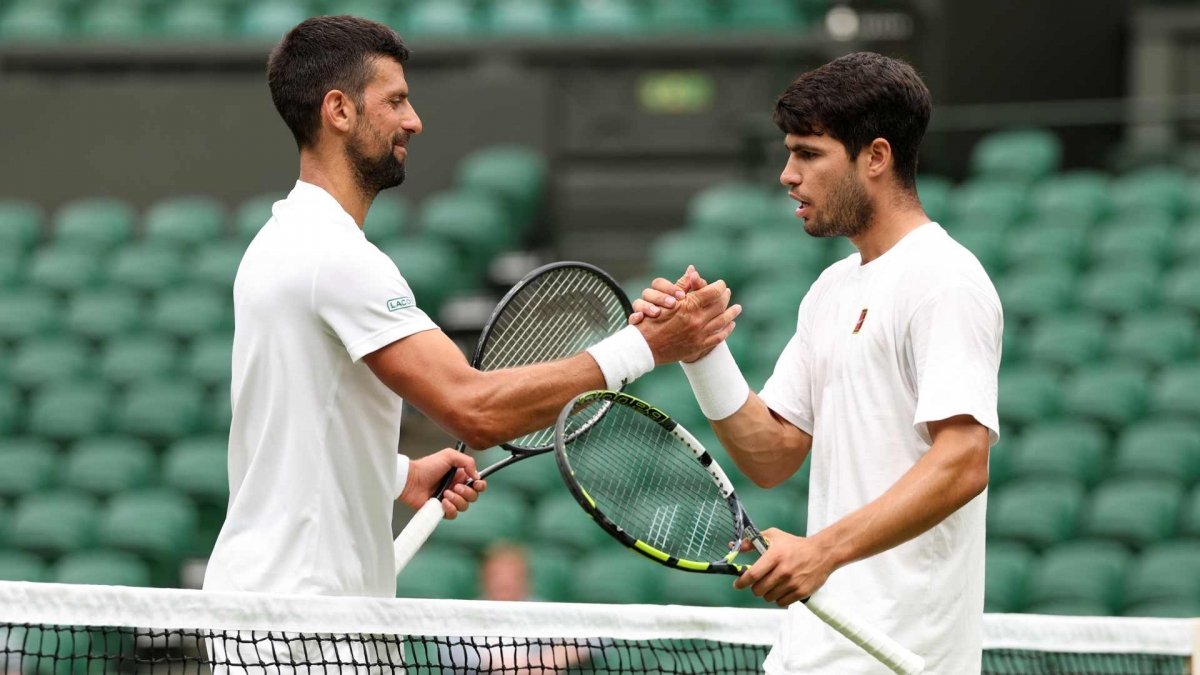 Djokovic y Alcaraz. - Foto: ATP
