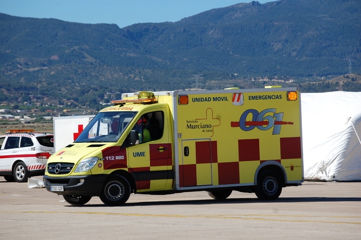 La Región refuerza el 061 con nueve nuevas ambulancias para pacientes críticos