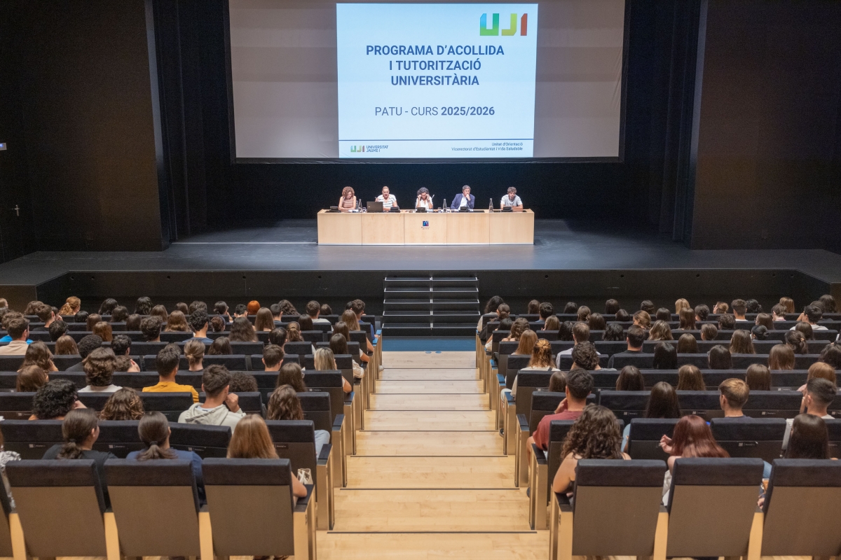 La UJI da la bienvenida a un total de 516 estudiantes en el inicio de sus Jornadas de Acogida