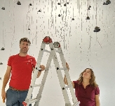 El artista francés Félix Blume invita a formar parte de un enjambre en el Párraga con el zumbido de 250 abejas