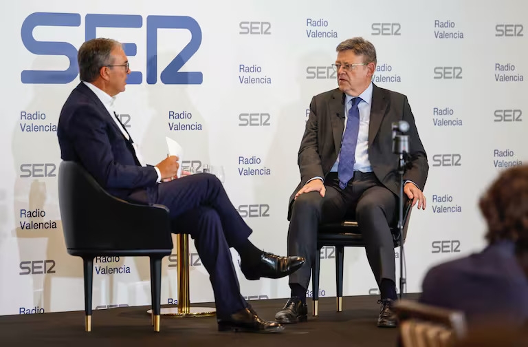 El expresidente de la Generalitat Valenciana, Ximo Puig. - Foto: CADENA SER El expresidente de la Generalitat Valenciana, Ximo Puig.