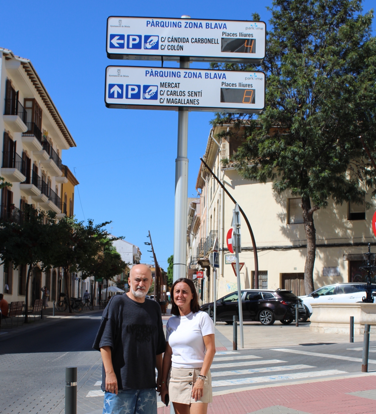 Dénia implanta un sistema d’aparcament intel·ligent per a afavorir l’accés al comerç local i millorar la mobilitat