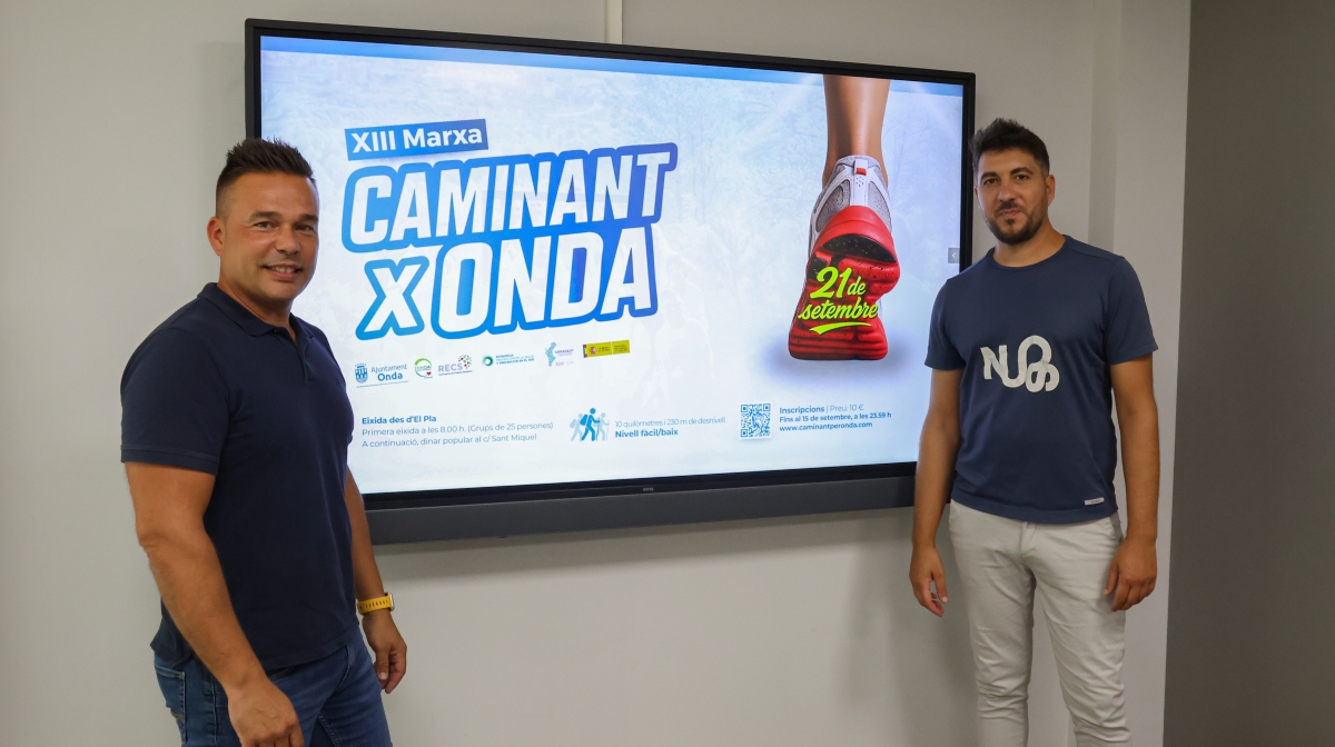 Onda abre la inscripción para la marcha 'Caminant per Onda' que recorre los entornos naturales