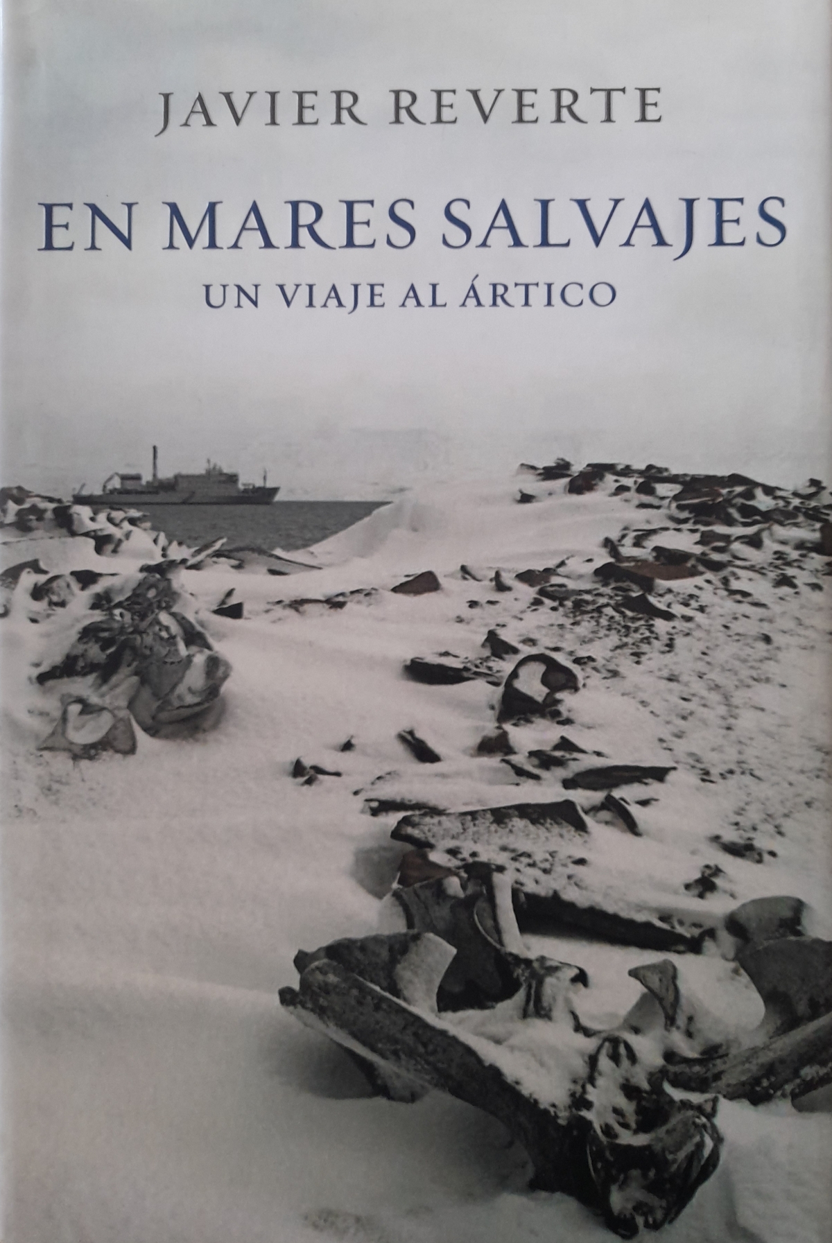 Portada de En mares salvajes, de Javier Reverte - Portada de En mares salvajes, de Javier Reverte