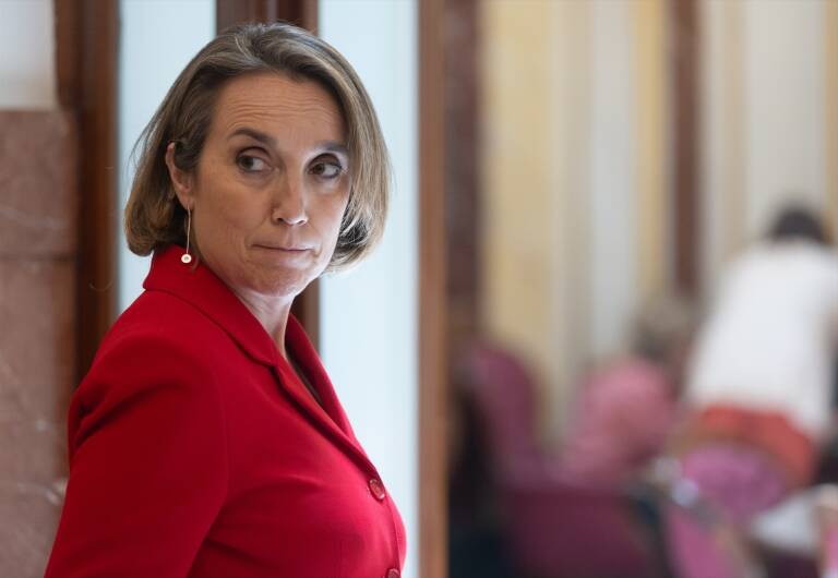 Cuca Gamarra, en una imagen de archivo. Foto: E.PARRA/EP - 