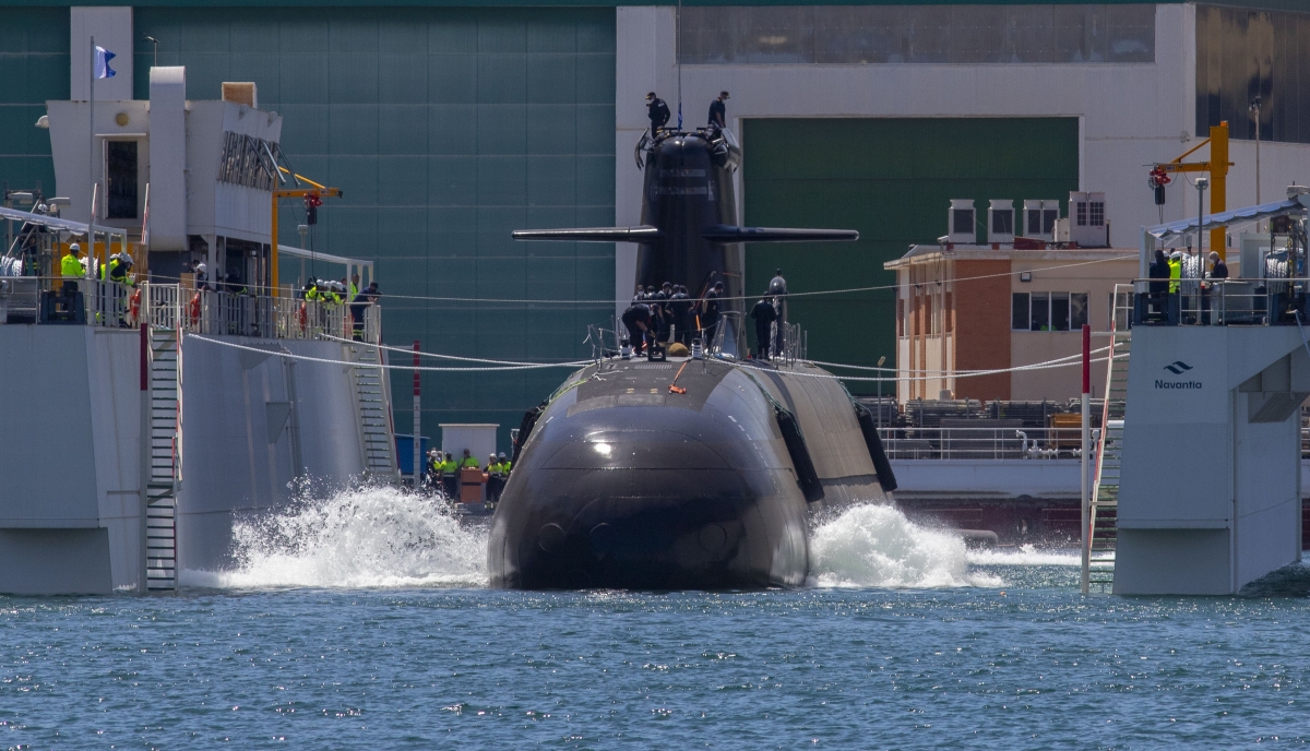 El S-82 'Narciso Monturiol' encara su puesta a flote: el anuncio es inminente