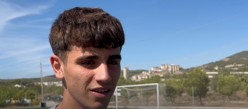 Nacho Pérez: “Es un sueño para mí y para mi familia poder seguir formándome en el Levante UD